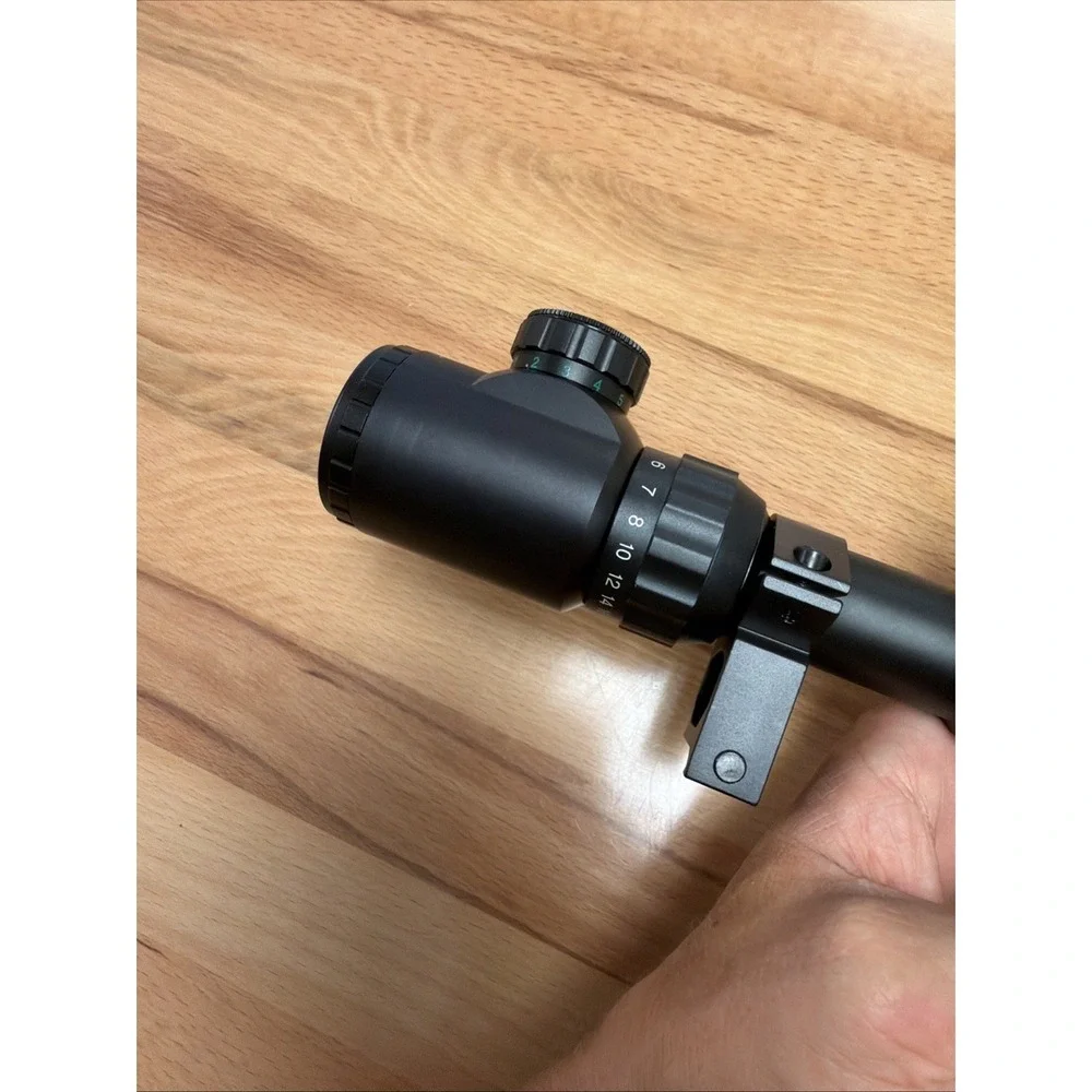 AOMEKIE Rifle Scope 4-16x50 Red Green Illuminated Long Range Optical Scope with